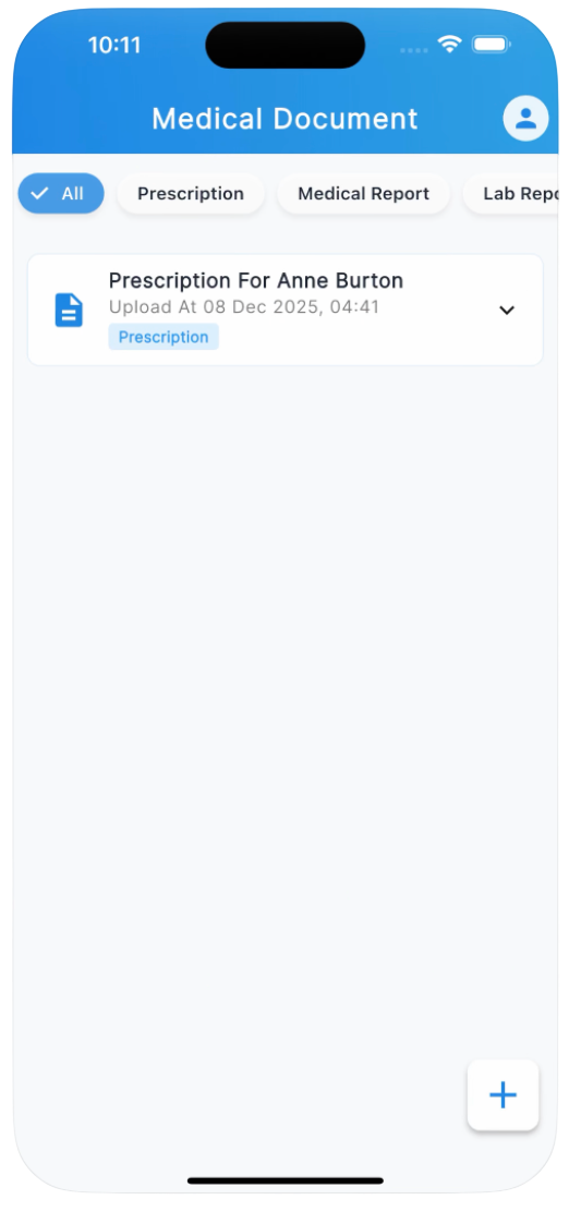 Care Binder app screenshot